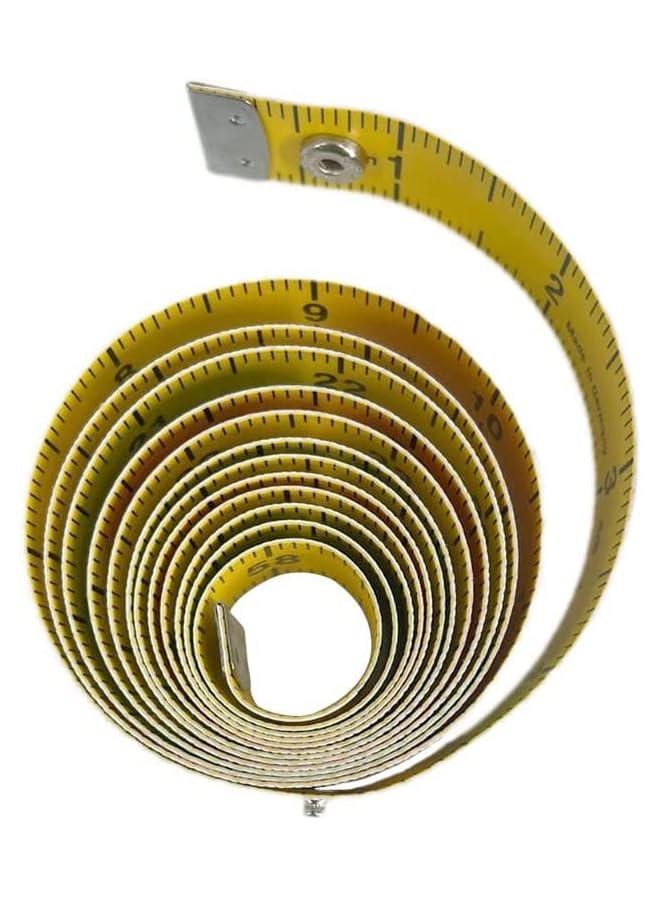 promass Soft Tape Measure For Body Measuring 150 cm, Fabric Sewing Tailor Cloth Knitting Home Craft Measurements With Snap Button Closure, Dual Sided - Image 2