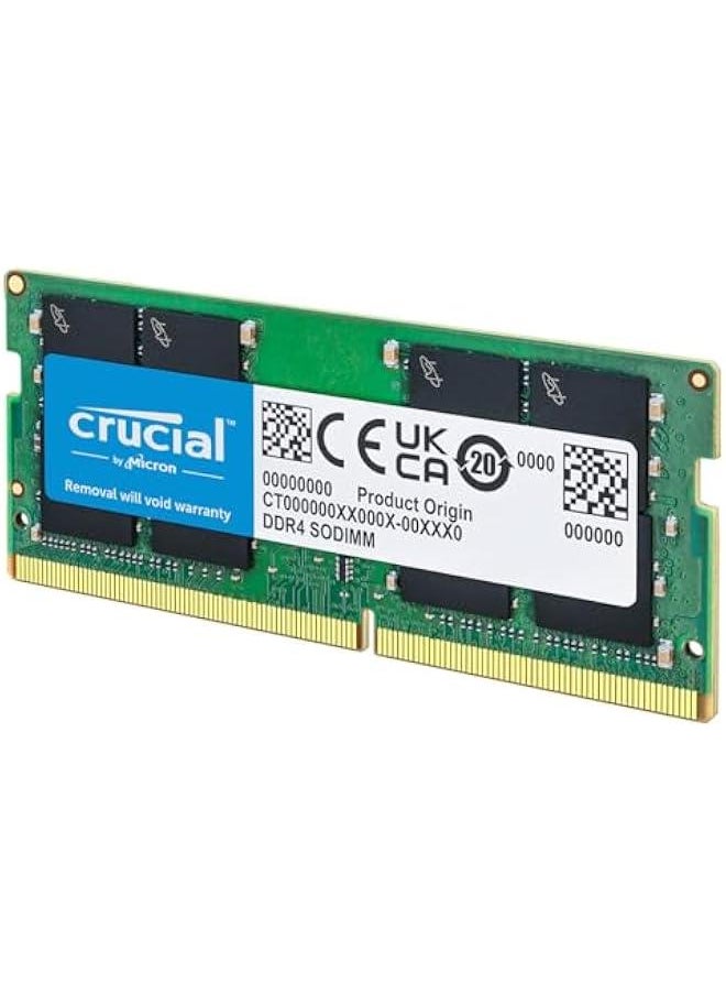Arabest 32GB DDR4 3200MHz, 2933MHz, 2666MHz Laptop Memory - CT32G4SFD832A  - Image 1