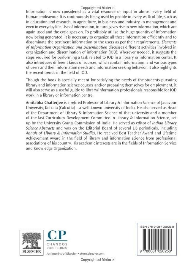Elements of Information Organization and Dissemination  - Image 2