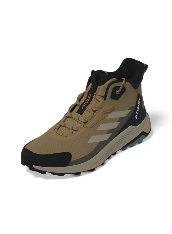 Adidas Adidas Terrex Anylander Mid M Brown Hiking Shoes For Men