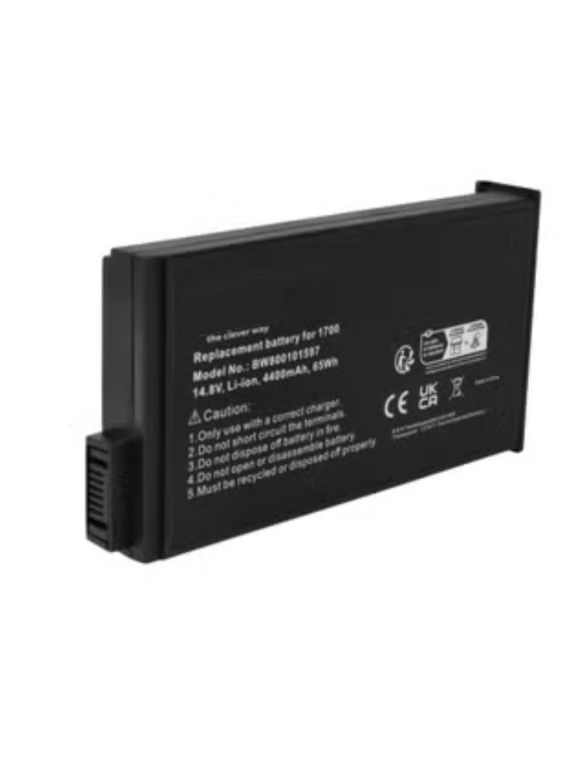 Terabyte 4400mAh 14.4V Li-ion Battery Compatible with HP/CompaQ NC6000-PF914PA, NC6000-PF920PA, NC6000-PF999UC - Image 1