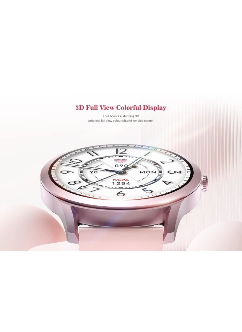 KIESLECT Kieslect Lady Calling Smartwatch Lora - Pink  - Image 3