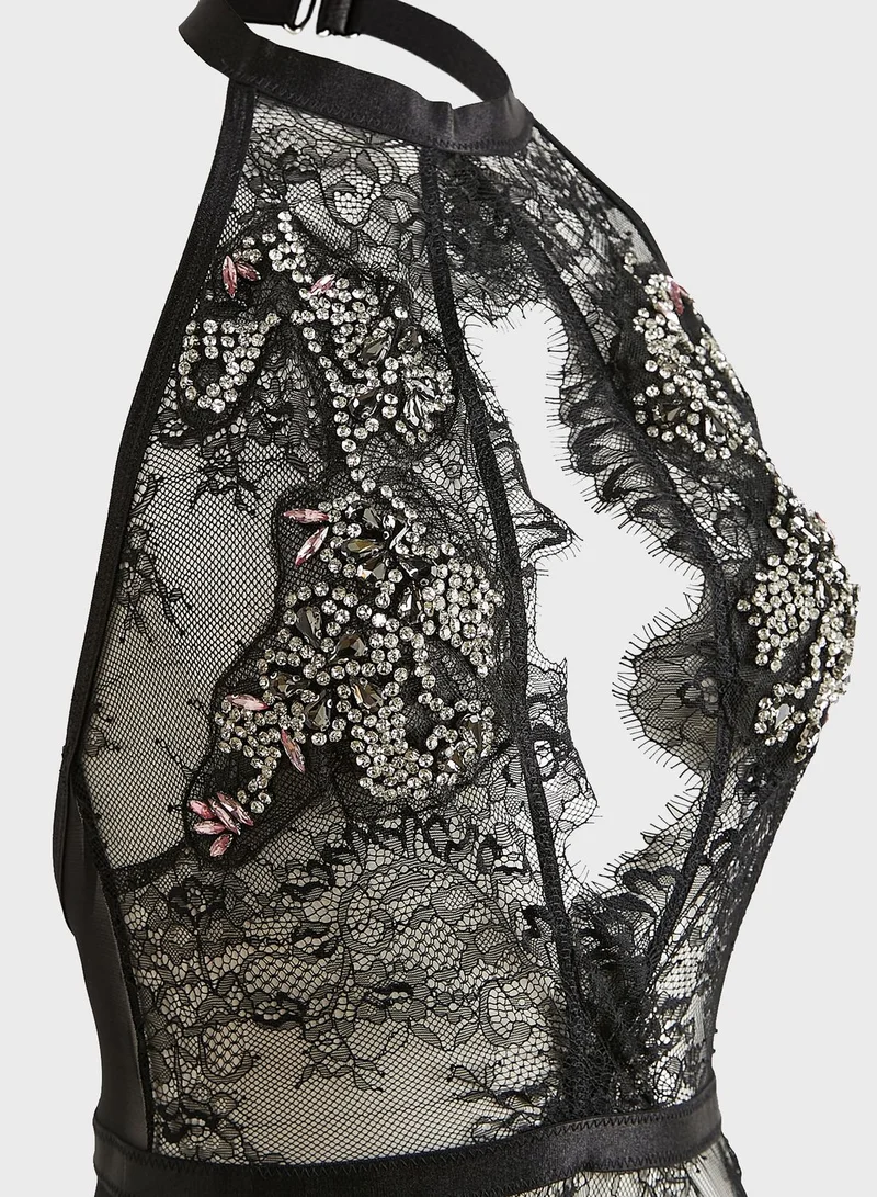 Ann Summers High Leg Body