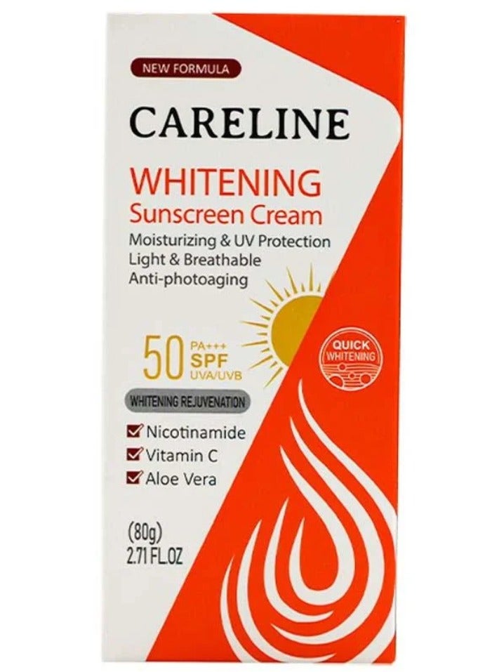 Whitening Sunscreen Cream SPF 50 - 80 g