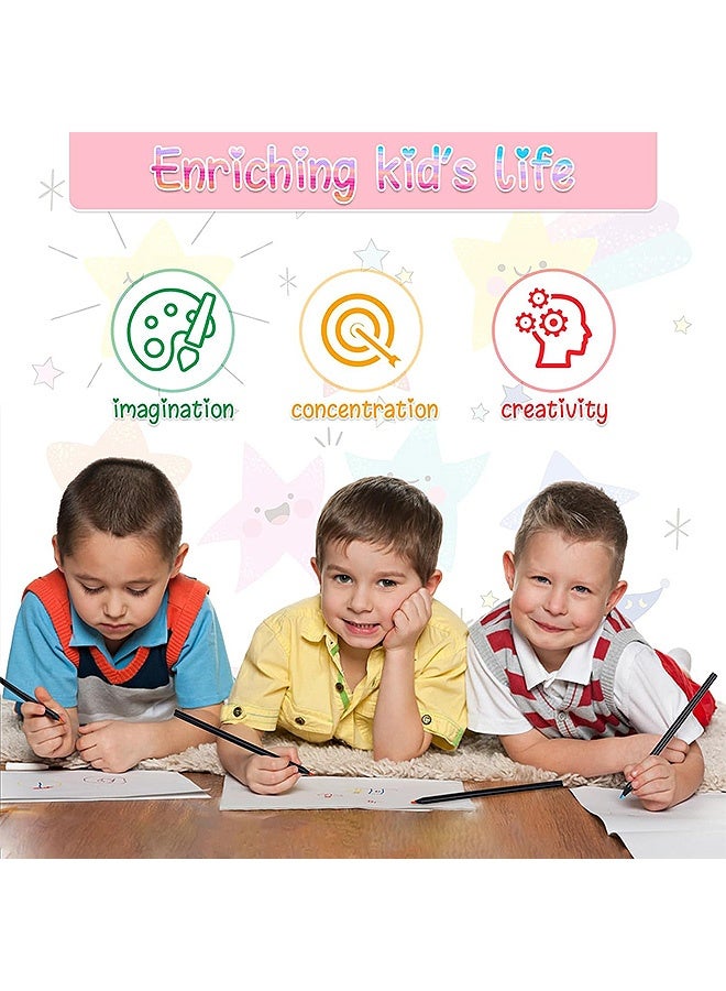 إم إكس إن 15 قطعة من أقلام تلوين قوس قزح، مجموعة أقلام قوس قزح خشبية 7 ألوان في 1، لوازم فنية لكتب التلوين والرسم والتخطيط وما إلى ذلك - Image 4