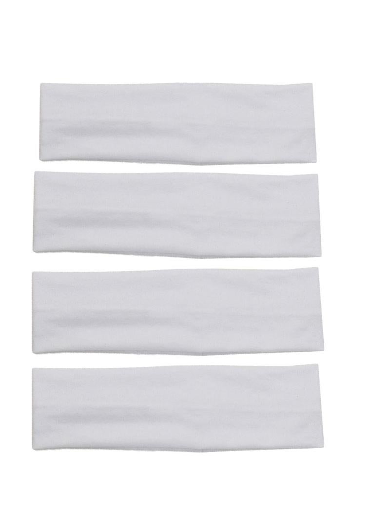 Y&D 4 Piece Sports Sweat Absorbent Running Fitness Headband  - Image 1