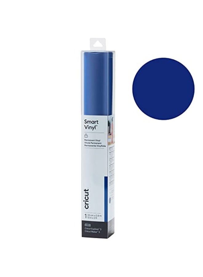 Cricut Smart Vinyl Permanent Blue 33x91 Cm 1 Sheet 0.9M (3Ft) - Image 3