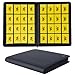 MORABTO Card Binder 16 PocketTrading Card Binder Holds up to 1408 Cards with 44 SleevesZipper Card Holder Album Compatible with TCGSports CardsBlack - Image 3