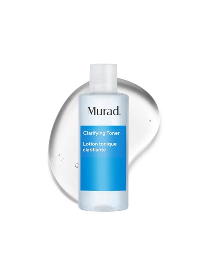 Murad Clarifying Toner OilControl Cooling Face Toner with Witch Hazel Cucumber Algae Grape Seed Extracts to Minimize Pores Shine Reduction Balance Oil Refresh Skin 6 Fl Oz - Image 1