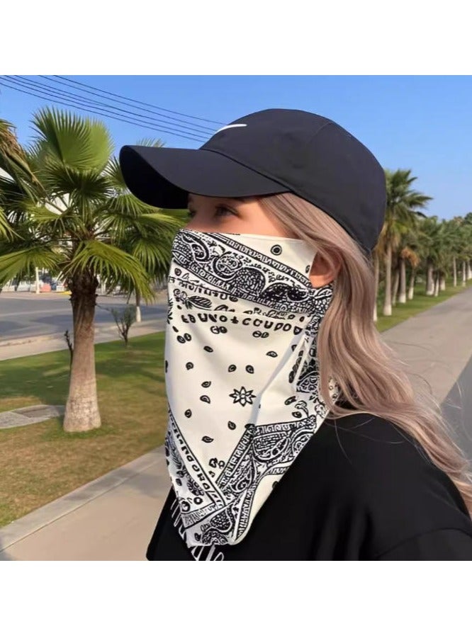 Etertoyle Sun Protection Face Mask Neck Gaiter – Breathable Cool-Feeling Sunscreen Scarf - Image 4