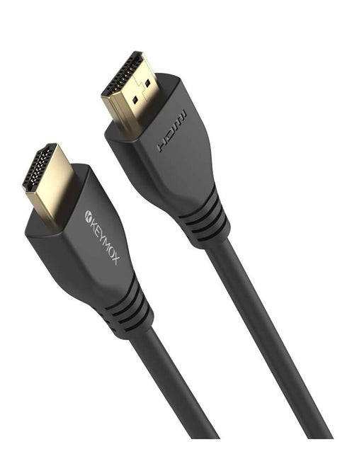 8K HDMI Cable 1.8 Meter HDMI 2.1 Cable, 48Gbps Ultra HD High Speed, Support 4K@120Hz & 8K@60Hz, Dynamic HDR,eARC/Ethernet, Compatible with Apple TV,Nintendo Switch,Roku,Xbox Series X/S,PS5,Blu-ray