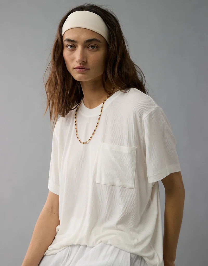 American Eagle AE Soft &amp; Sexy Pocket T-Shirt