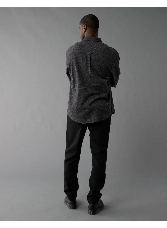 امريكان ايجل قميص كاروهات بأزرار AE Everyday Flannel
