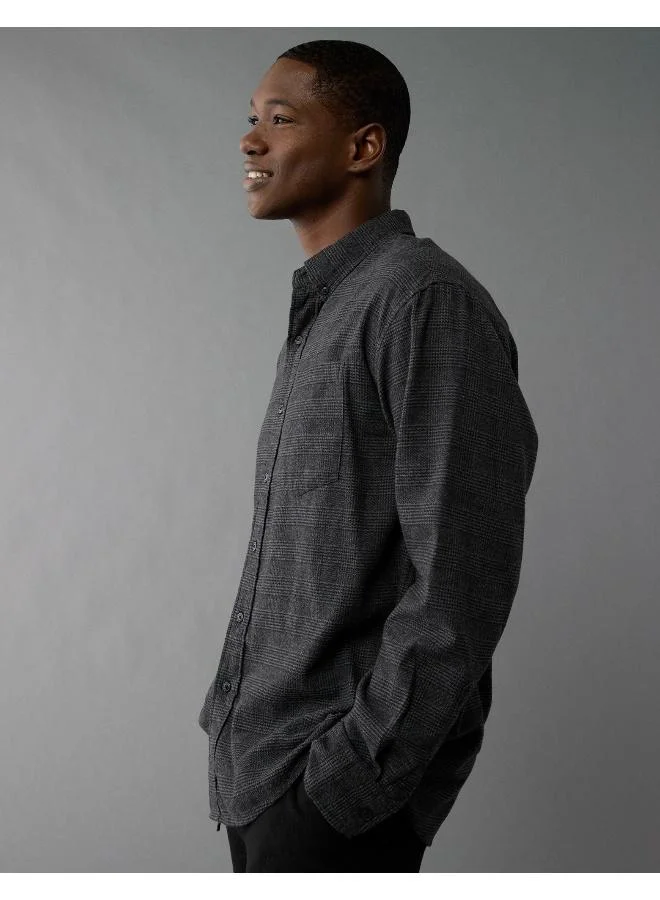 امريكان ايجل قميص كاروهات بأزرار AE Everyday Flannel