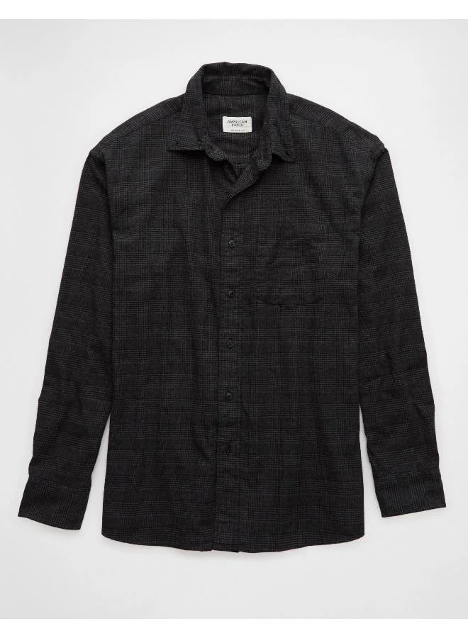 امريكان ايجل قميص كاروهات بأزرار AE Everyday Flannel