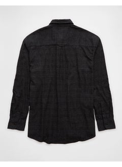 American Eagle AE Everyday Flannel Plaid Button-Up Shirt  - Image 4