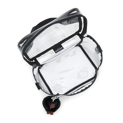 KIPLING KIPLING Kipling Graham Clear Lunch Bag Jet Black Fun - Image 3