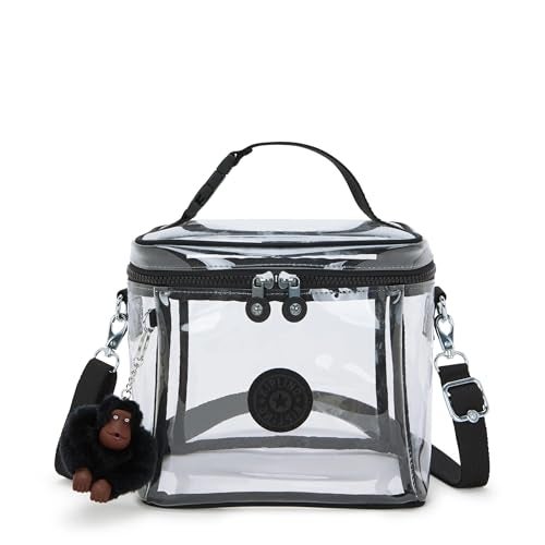 KIPLING KIPLING Kipling Graham Clear Lunch Bag Jet Black Fun - Image 1