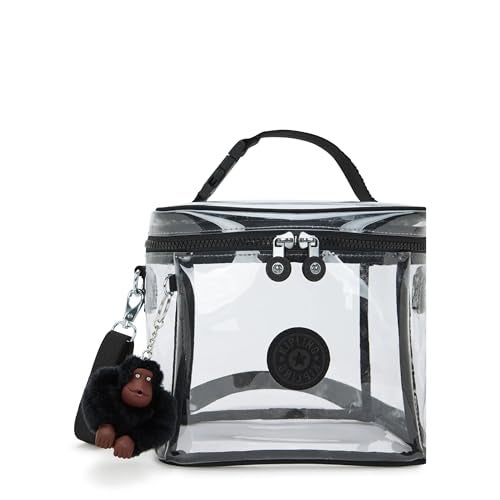 KIPLING KIPLING Kipling Graham Clear Lunch Bag Jet Black Fun - Image 5