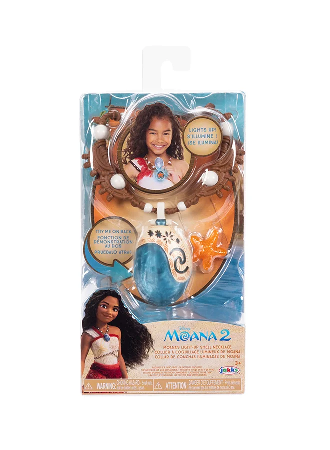 ديزني Moana 2 Sea Star Magical Necklace Battery Operated
