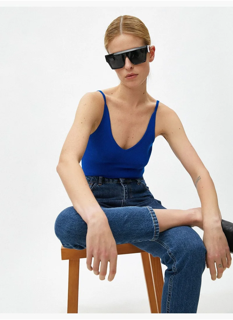 KOTON V Neck Tank Top