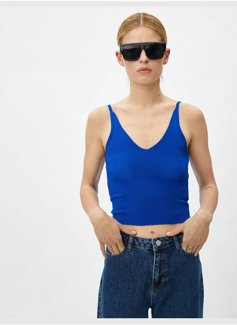 KOTON V Neck Tank Top
