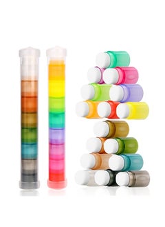 Yoseng 16 Pcs Blending Brushes for Card Making,Card Making Supplies,Finger Blending Brushes Daubers with Storage Box,Crafter Color Coded Handles Ink Blender Tool,Brush Head Diameter 0.77"  - Image 1