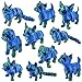 YVBBHE 10 Pcs 3D Printed Fidget Cats and Dogs Toy Set Small 3D Prints Movable Articulated Animal Models for Executive Home Office Mini Stress Relief 3d Printer Animals Toys Decor for Adults Kids LSL - Image 2