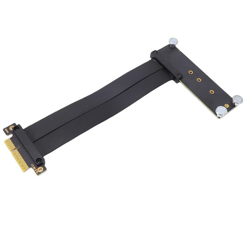 تصميم عصري متعدد كابل تمديد Zunate PCIe 4.0 X4 بطول 15 سم، بطاقة محول NVMe مع تثبيت مغناطيسي لأجهزة توسعة GPU و NIC تدعم معدلات نقل بيانات عالية السرعة تصل إلى 8 جيجابايت/ثانية توصيل للجبال - Image 1