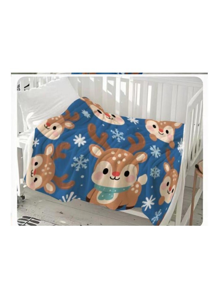 general Flannel thin blanket (warm and comfortable, suitable for sleep, gaming, dust removal and sandproof) 150cm*200cm - 938 - Image 3