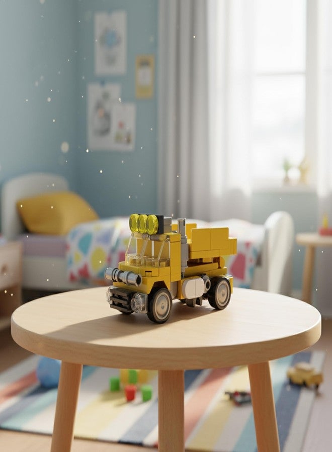 ThinkerPlace STEM Construction Vehicle Building Blocks Set (92 Pcs) | DIY Dump Truck Toy for Kids 7+ Years (Boys & Girls) | Educational Engineering Toy | Creativity & Problem Solving - Image 3