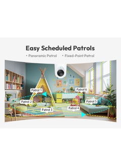Botslab C224 Smart Security Camera | 2K HD Resolution, AI Motion Detection, Night Vision, Two-Way Audio, and 360° Coverage for Home and Office Surveillance  - Image 4
