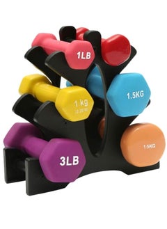 Weight Rack for Dumbbells, Compact A-Frame Dumbbell Rack Stand Only, Dumbbell Rack with Handle, for Home Gym Workout