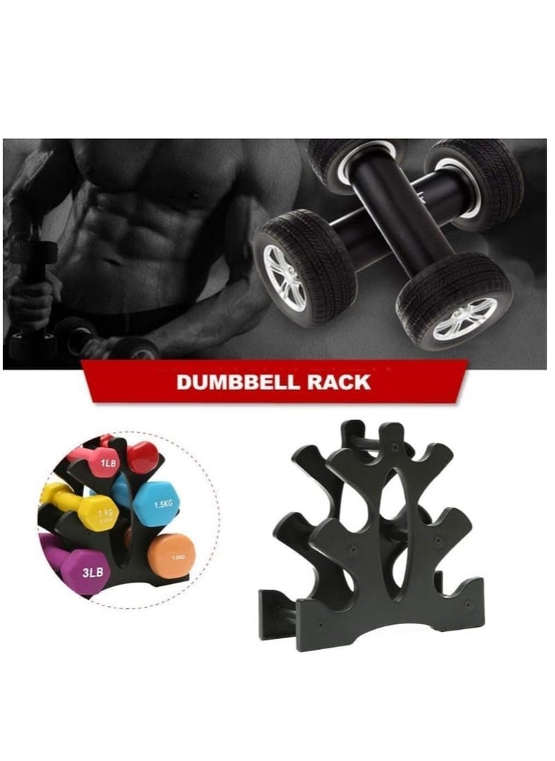 FengSVMA Weight Rack for Dumbbells, Compact A-Frame Dumbbell Rack Stand Only, Dumbbell Rack with Handle, for Home Gym Workout  - Image 5