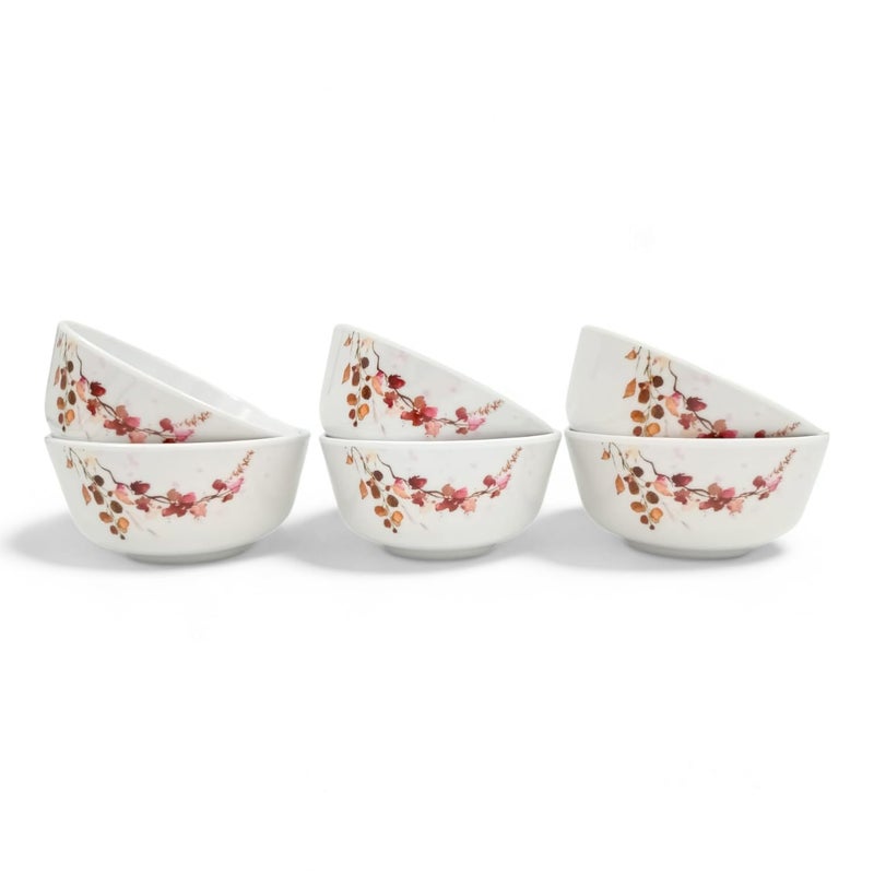 Superware | Pure Melamine | Bowl Set - Fleurish 4.0 ” (6 Nos.) | Stain Free, Glazed Finish - Image 5