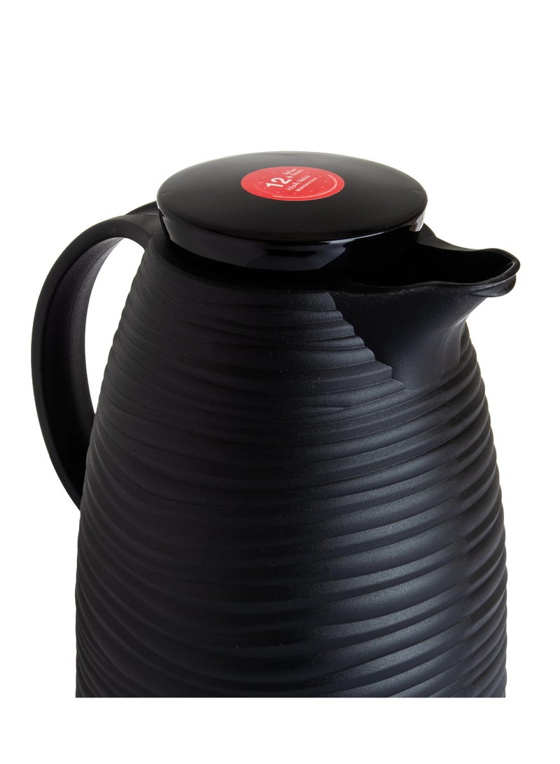 باصرة ترمس مفرد للشاي والقهوة سعة 1.5 لتر أسود - Image 3