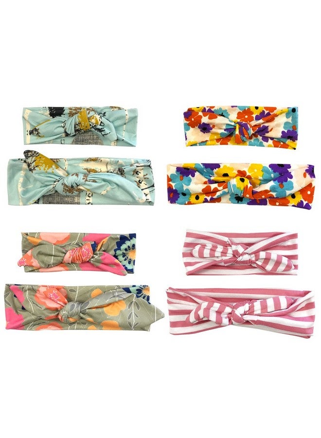 Wrapables® Mommy and Me Boho Headband Headwrap, Floral Fun - Image 1