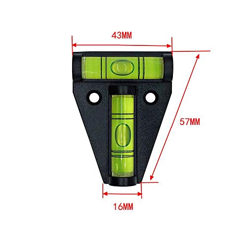 YOTOM 5x RV T Level, Cross Check Bubble Level for RV Leveling, Tripods, Machines, Furniture, Trailers - Image 2