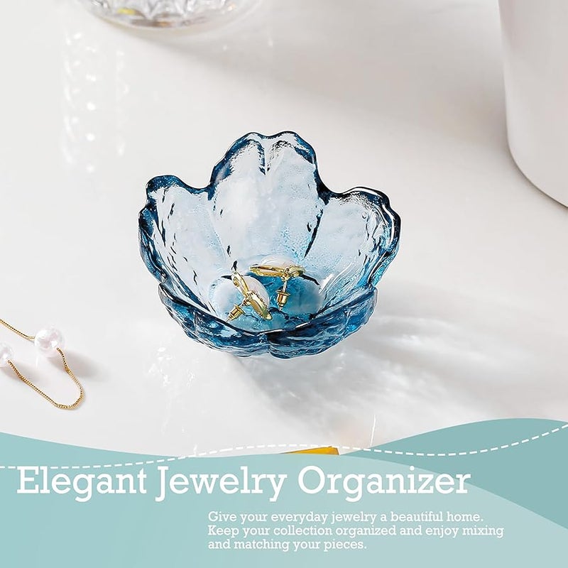 Binoster Jewelry Tray Dish Ring Dish Trinket Tray Gifts For Women Unique Birthday Gifts For Friends Sisters Daughter Mother Her Jewellery Organizer Key Bowl Cute Small Friendship  House Warming Gifts - Image 3