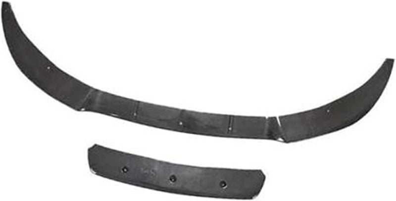 QASULER Carbon Fiber Front Bumper Lip Spoiler for BMW 5 Series - Image 1