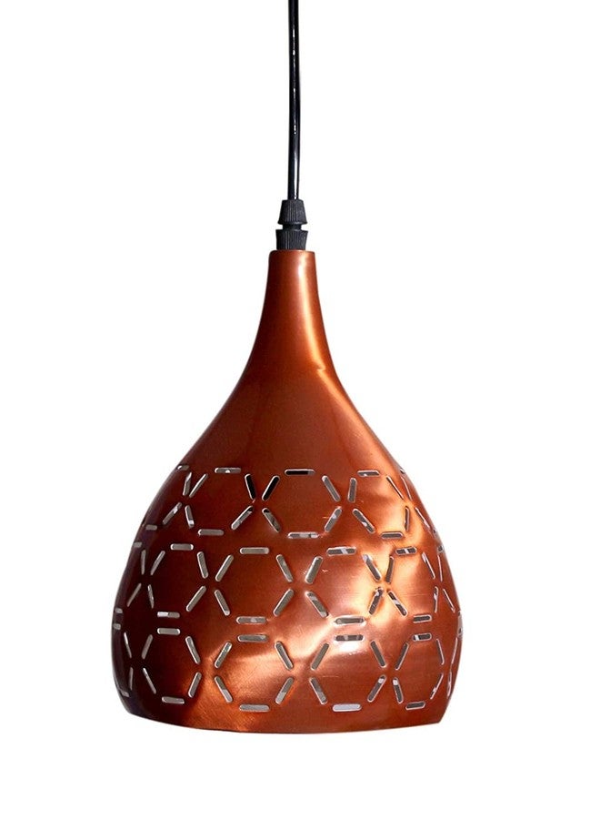 GAUVIK Cluster Hanging THALI Cluster Pendant Light for Restaurant,Bedroom, Living Room and Home Decor Chandelier Ceiling Lamp.Copper - Image 3