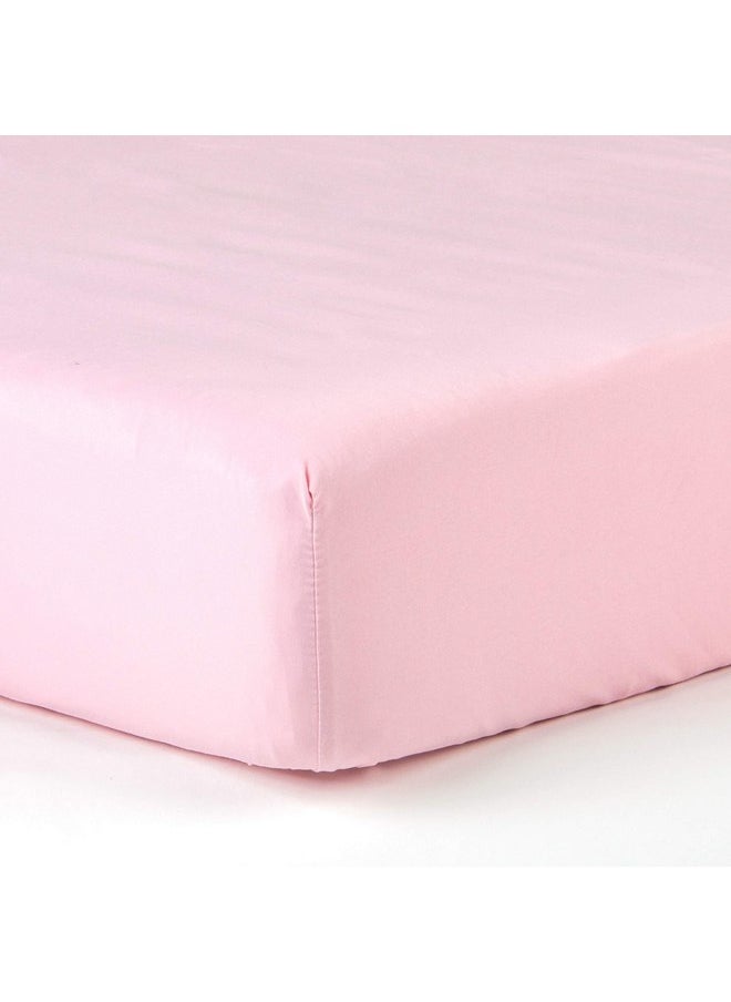 Tadpoles Tadpoles 2-Piece Unicorn Crib Sheets | Collection of 2 Fitted Crib Sheets | Made of 100% Brushed Microfiber Polyester | Soft, Smooth, Breathable & Durable | Ideal for Babies | White & Pink  - Image 3