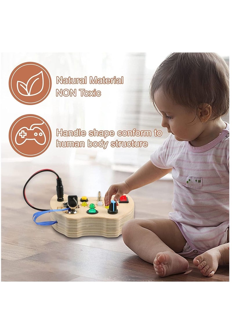 Soofam - Montessori Toys with Toggle Switch Travel Toys Sensory Toys Early Learning Fidget Toy Great for Gift - Image 1
