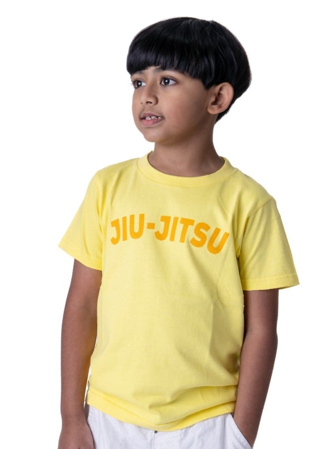 UAEJJ Jiu-Jitsu TS Jitsu T-Shirt for Kids | T-Shirt for Kids | Boys T-Shirt | Cotton T-Shirt | Cotton Kids T-Shirt - Image 2