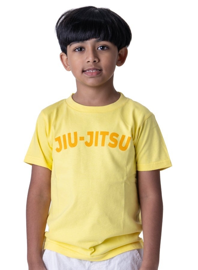 UAEJJ Jiu-Jitsu TS Jitsu T-Shirt for Kids | T-Shirt for Kids | Boys T-Shirt | Cotton T-Shirt | Cotton Kids T-Shirt - Image 1