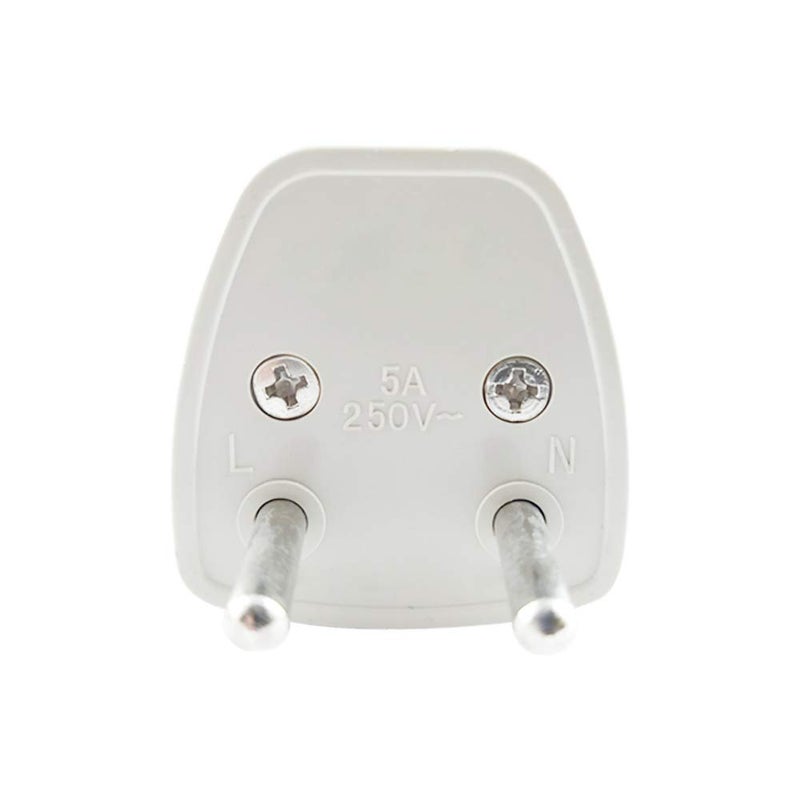 DIY Crafts DIY Crafts Pack of 5Pcs DIY Crafts 3 Pin Traveler Conversion Plug Pack of 5Pcs DIY Crafts  - Image 2