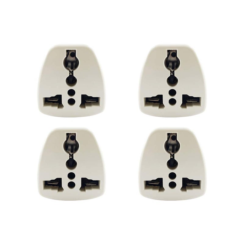 DIY Crafts DIY Crafts Pack of 5Pcs DIY Crafts 3 Pin Traveler Conversion Plug Pack of 5Pcs DIY Crafts  - Image 5