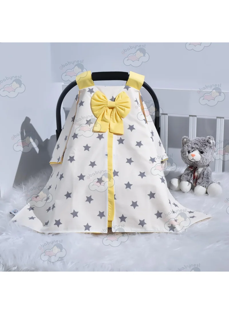 Ebabynest Big Star Series Yellow Stroller Cover