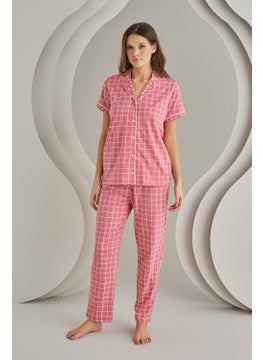 Pink Fujia Front Buttoned Pajama Set - pzsku/ZA9B6EE84A75FD01BA949Z/45/_/1733926805/f94bb4fe-7d3e-4719-a2c0-38ec134229de