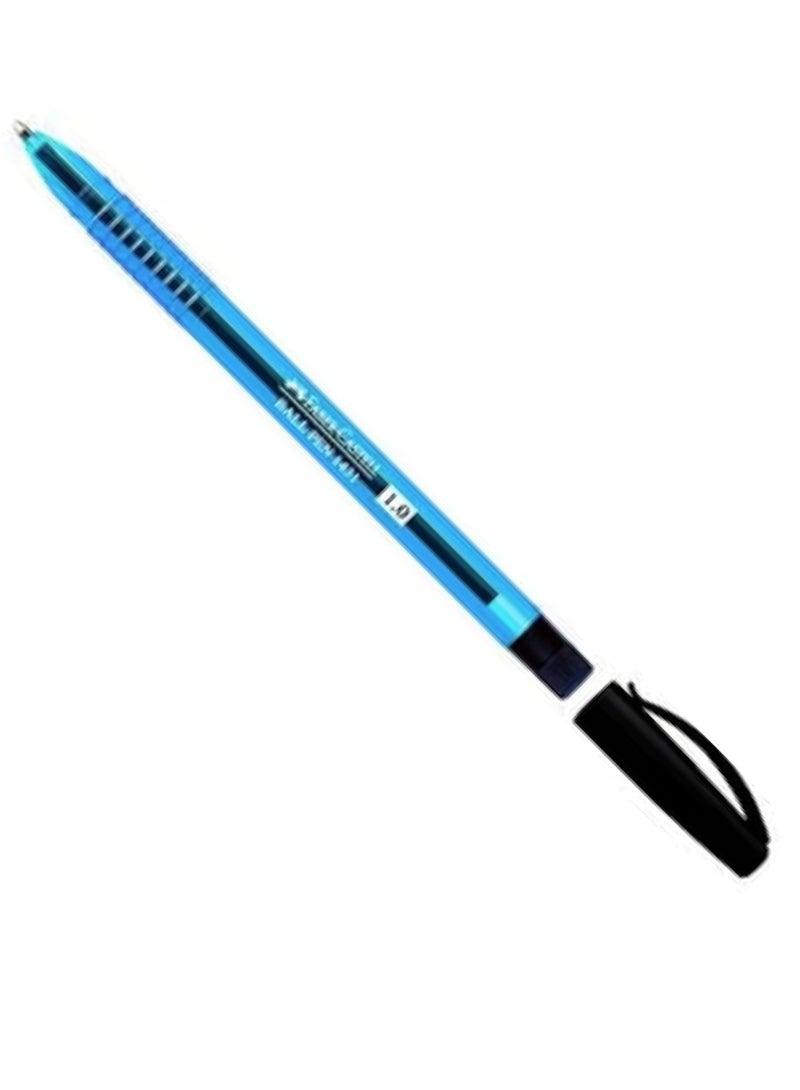 Faber-Castell Medium Ballpoint Pen, 1.0 mm, 1431, Blue - Image 2